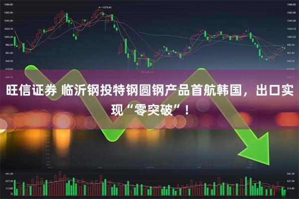 旺信证券 临沂钢投特钢圆钢产品首航韩国，出口实现“零突破”！